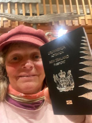Grateful My New Zealand passport arrived